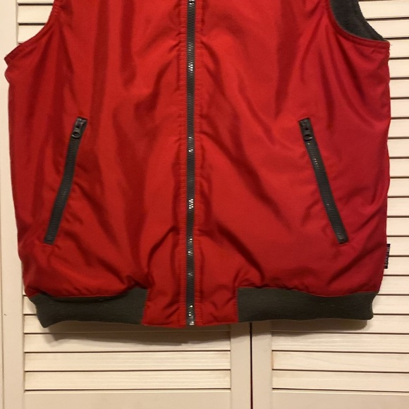 Chaps Zip Vest Polar Fleece Lined Size L - Picture 4 of 6